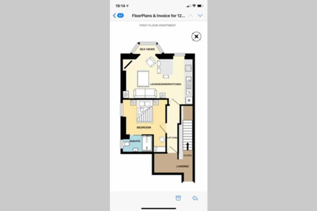 Spacious 1 Bedroom Apartment With Sea Views Ньюкі Екстер'єр фото